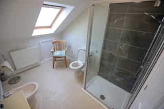 A bathroom at Castle View Lodge