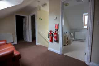 Inside Castle View Lodge