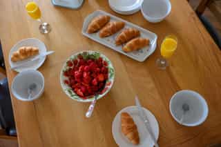 Breakfast at Castle View Lodge