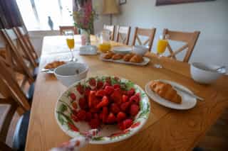 Breakfast at Castle View Lodge
