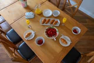 Breakfast at Castle View Lodge