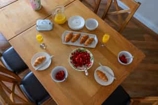 Breakfast at Castle View Lodge
