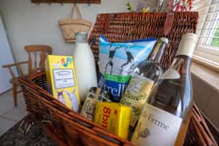 Welcome touches at Castle View Lodge