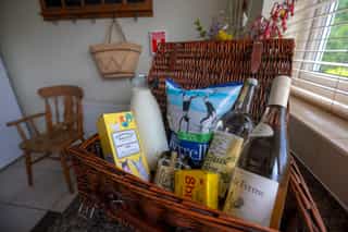 Welcome touches at Castle View Lodge